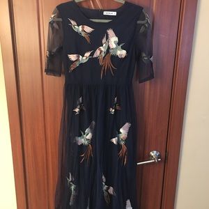 Bird Stitched Dress